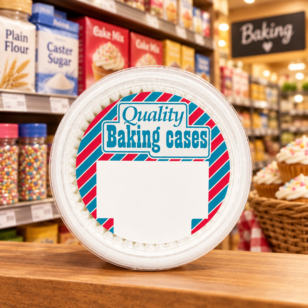 12 x Caterpack Baking Cases White 100Pk