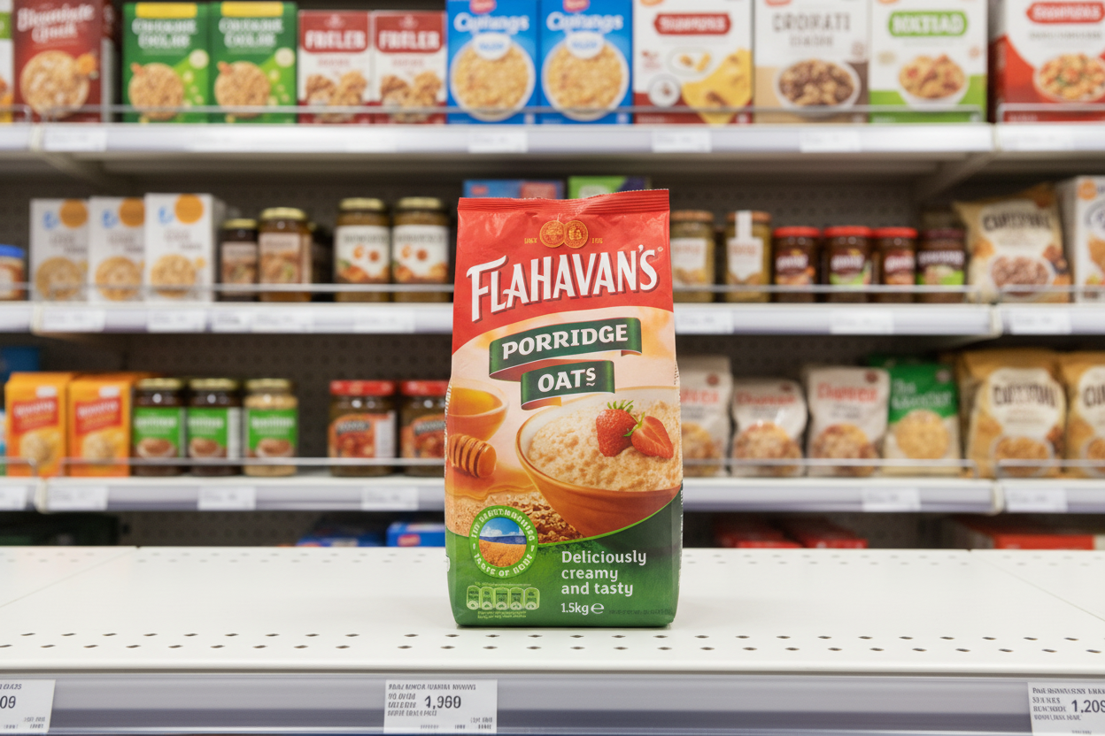 10 x Flahavans Porridge Oats 1.5Kg