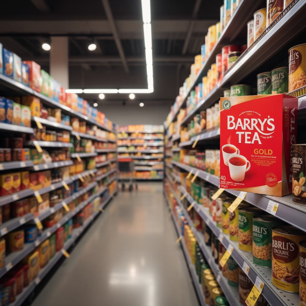 6 x Barry'S Gold Blend Teabags 40'S