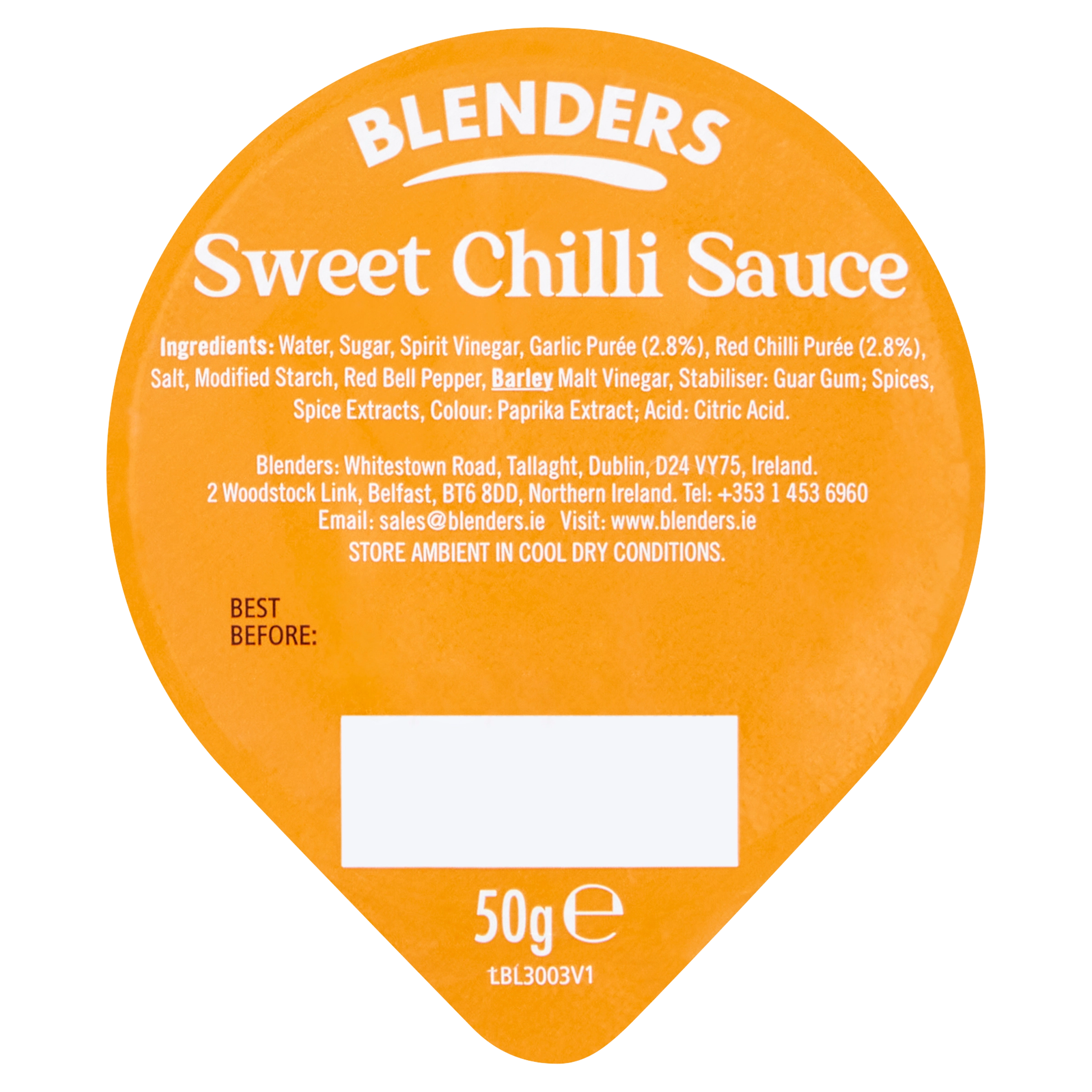 80 x Blenders Dip Pot Sweet Chilli 50G