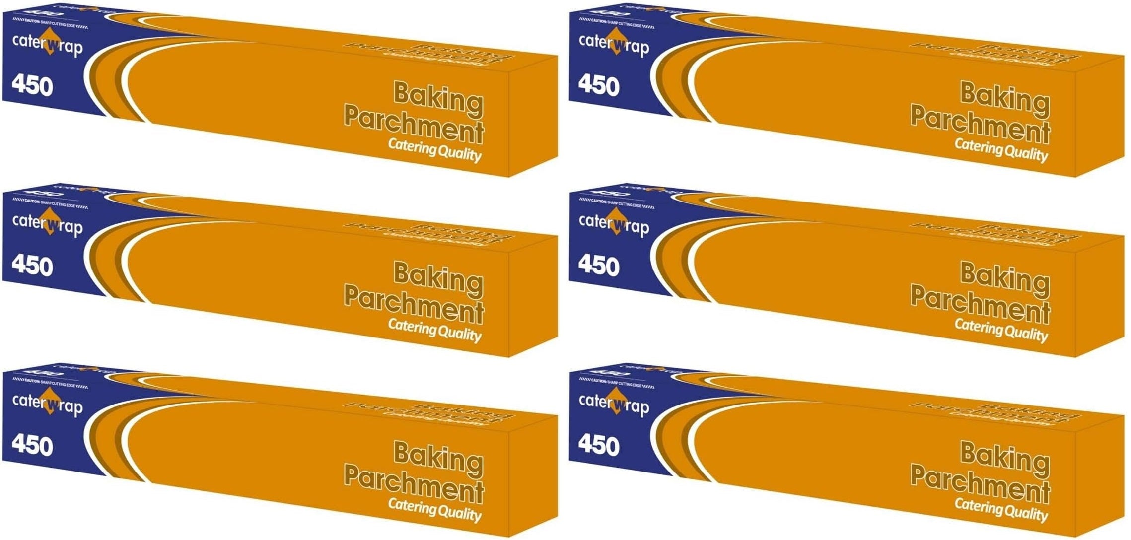 6 x Baking Parchment 45Cm X 50M - 21C27 (6)