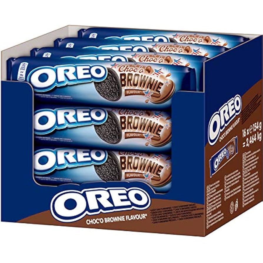 16 x Oreo Brownie Roll Pack - 154GM