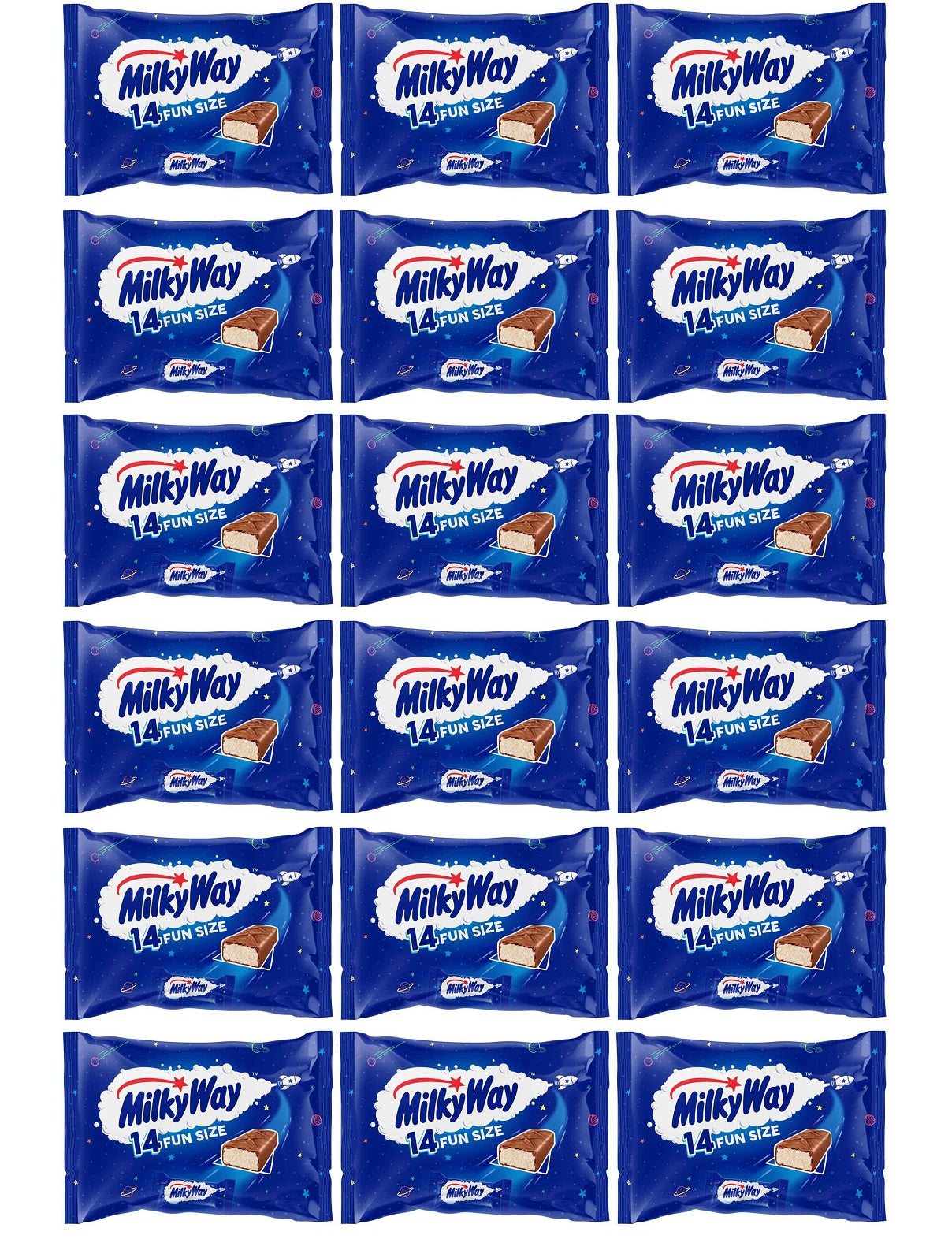 18 x Milky Way Funsize - 227GM