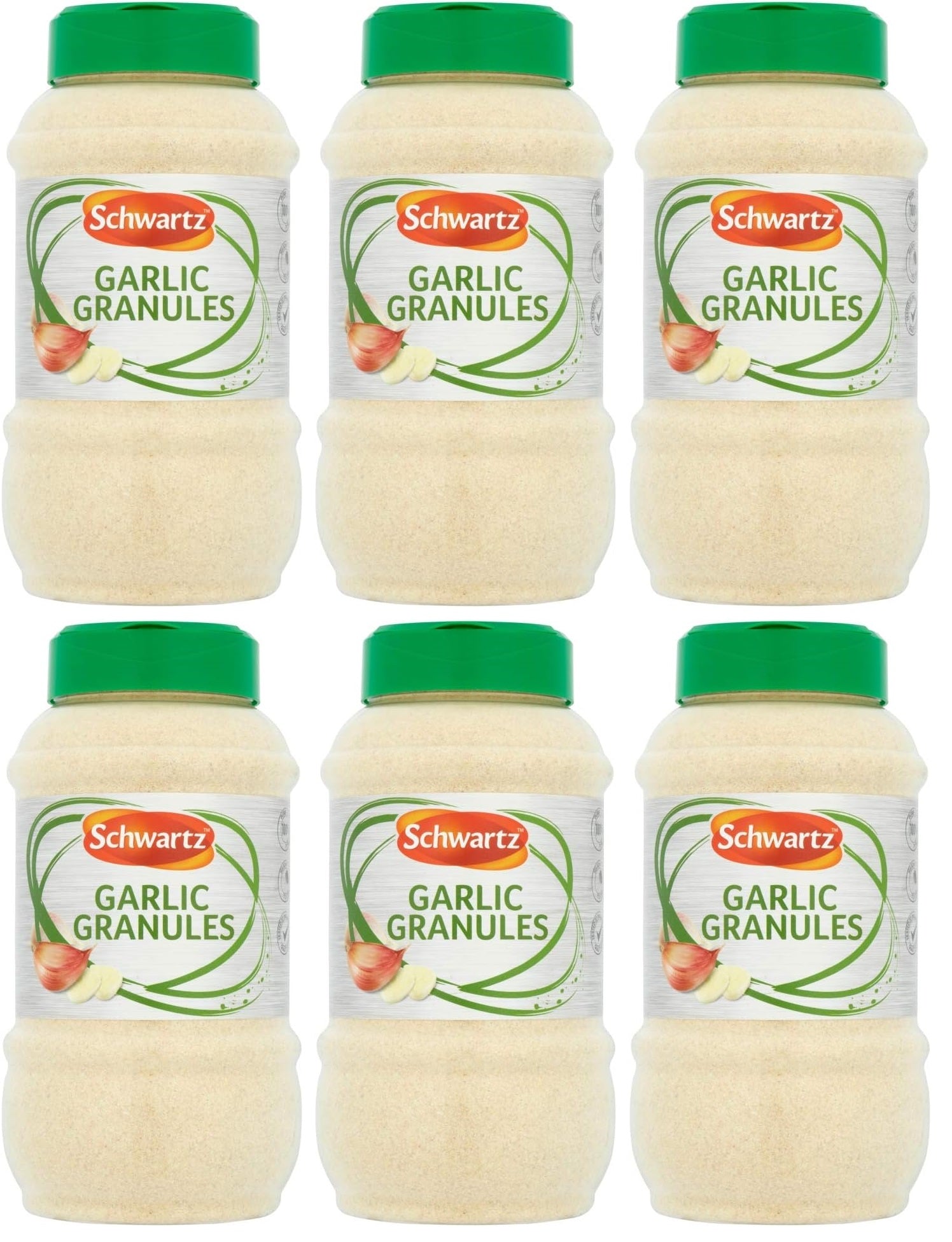 6 x Schwartz Garlic Powder 480G
