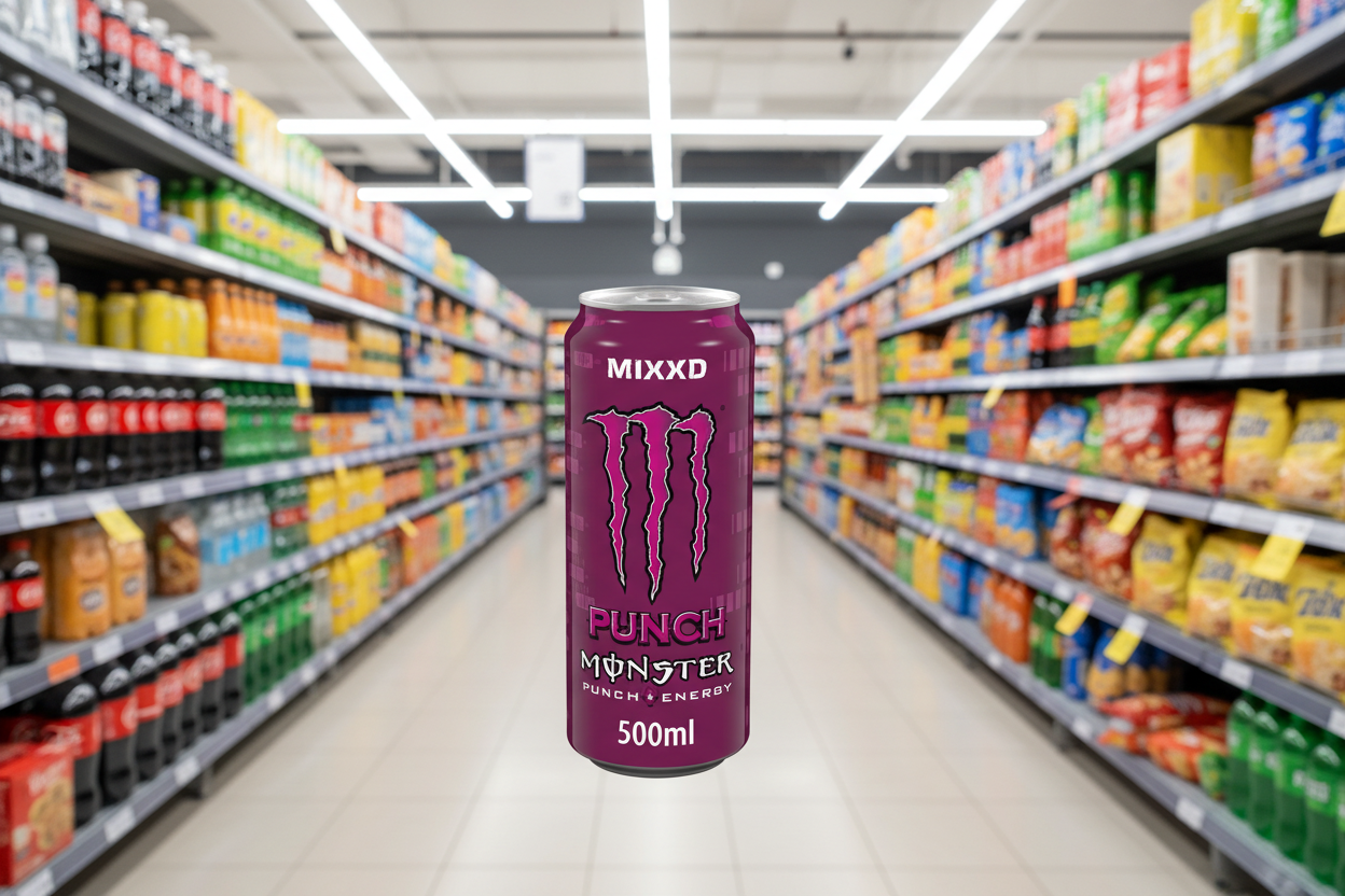 12 x Monster Energy Mixxd Punch 500Ml