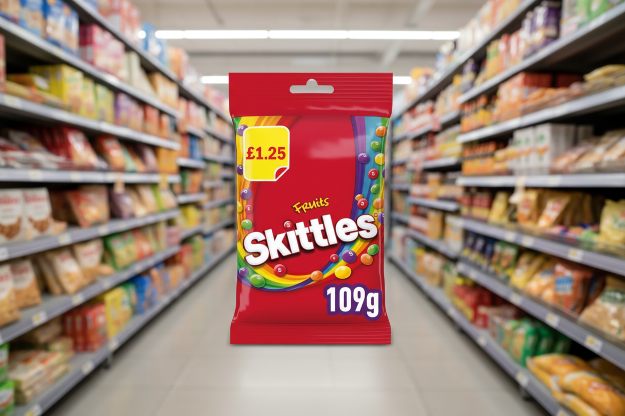 14 x Skittles Fruit Flavoured Treat Bag - 109GM