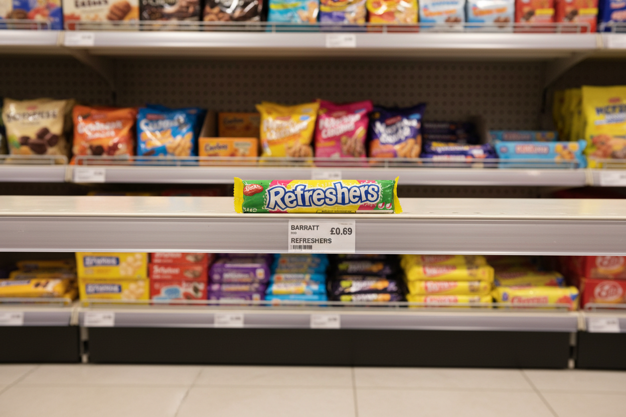 20 x Barratt Refreshers Rolls 34G