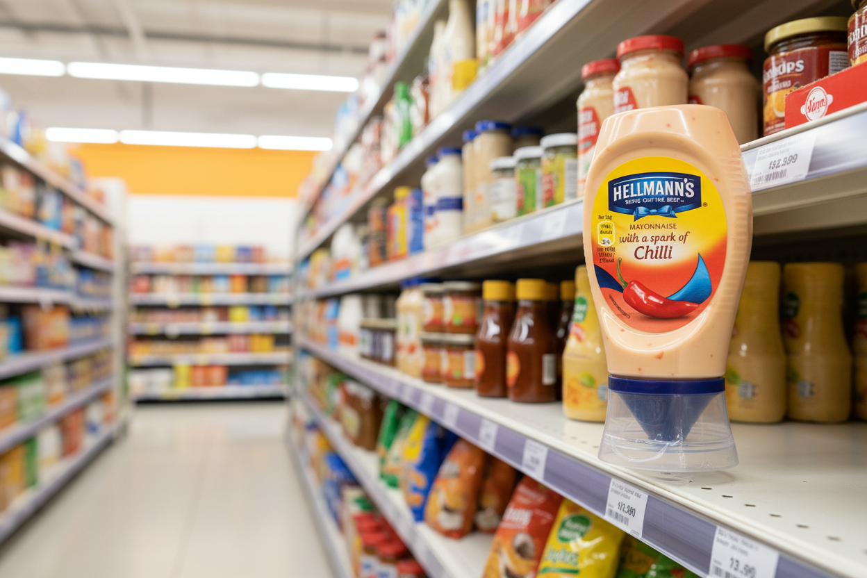 8 x Hellmann's Mayonnaise Chilli 250 Ml