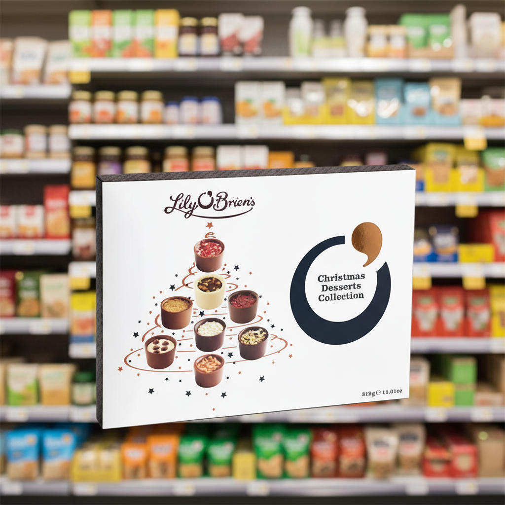 6 x Lily O Briens Christmas Desserts Collection 312G