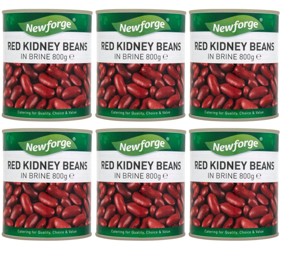 6 x Newforge Red Kidney Beans
