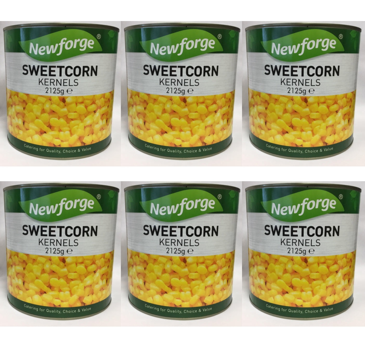 6 x Newforge Sweetcorn 6X2.125Kg