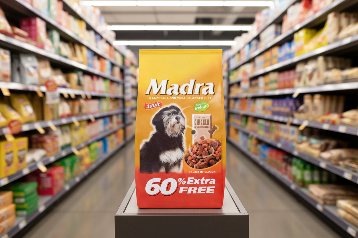 4 x Madra Chicken 2.5Kg + 60% Extra Free 4Kg