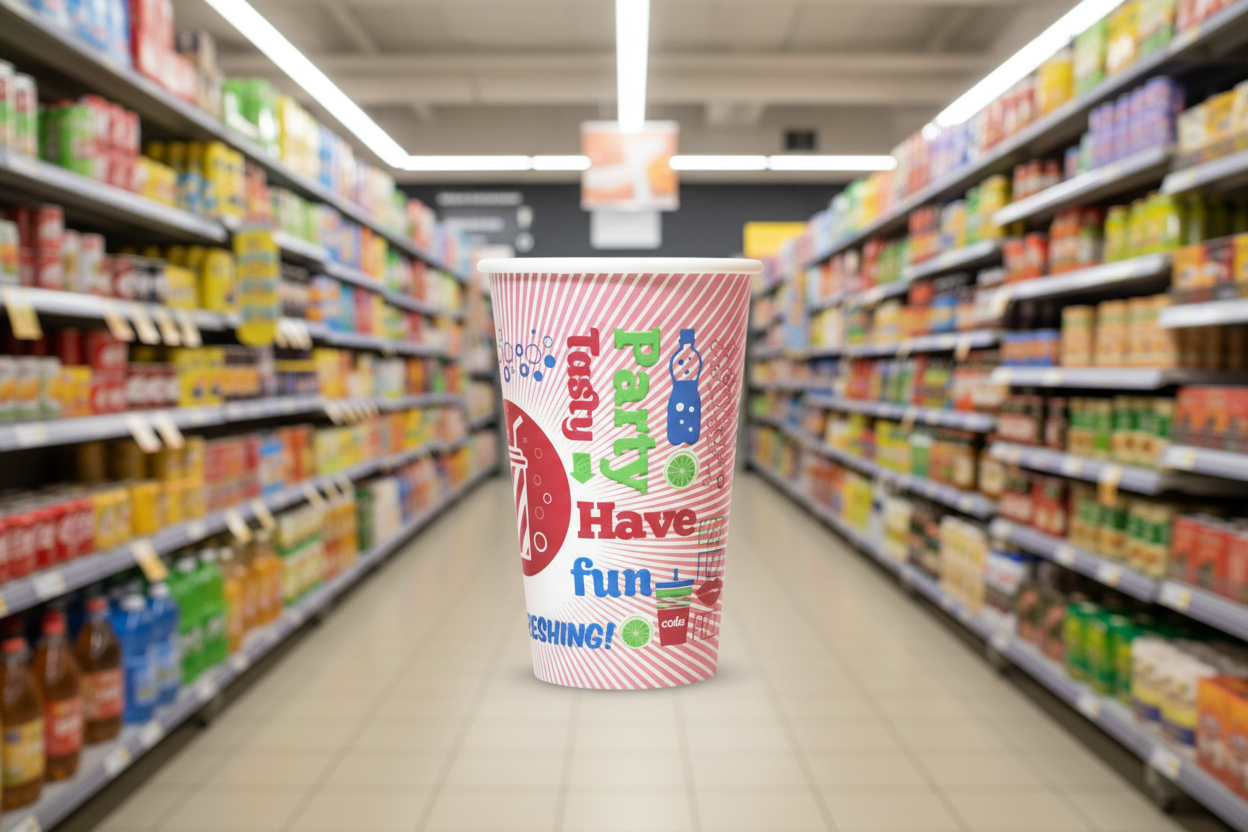 Cup Paper Chill Cold 12Oz