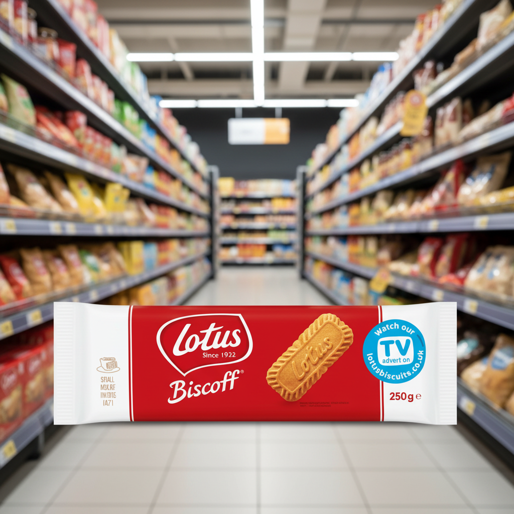 16 x Lotus Caramelised Biscuit Biscoff 250Gm