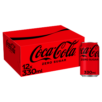 Coke Zero Cans 330Ml