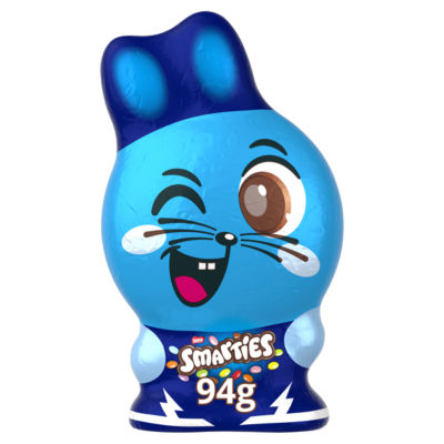 12 x Smarties Bunny Milk Chocolate Easter Hollow Figure - 94GM