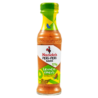 Nandos Lemon And Herb Peri Peri Sauce 125Ml