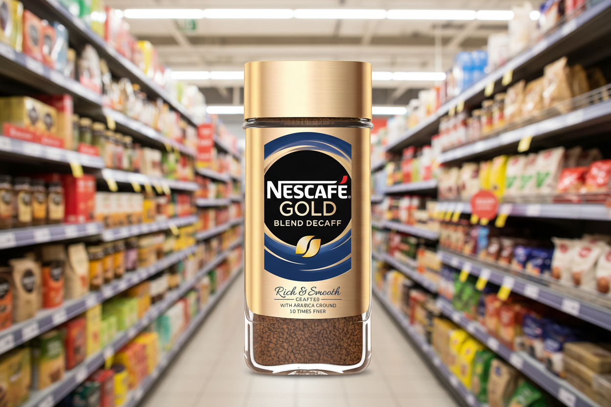 6 x Nescafe Gold Blend Decaff - 95G