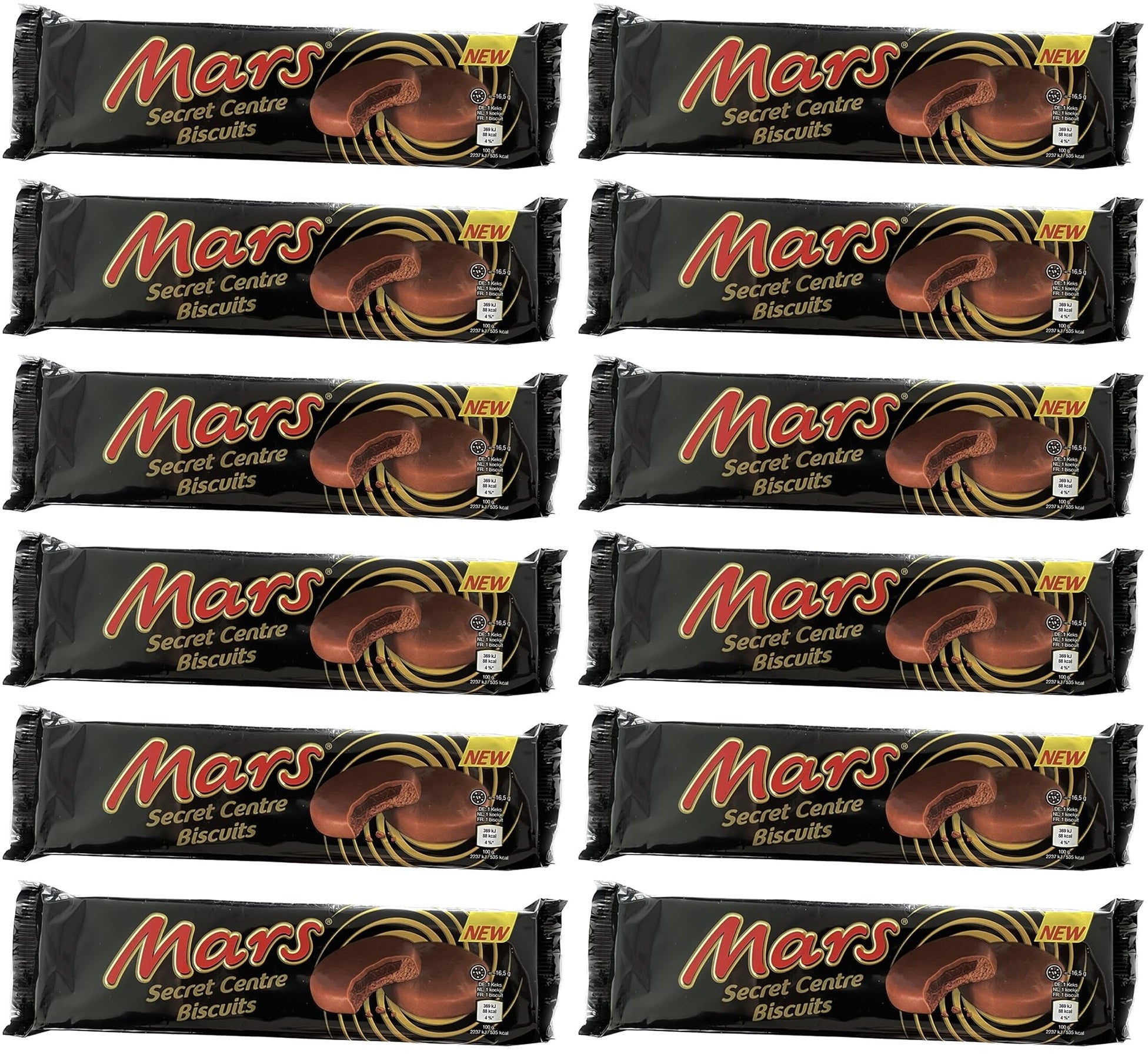 12 x Mars Secret Centres - 132GM