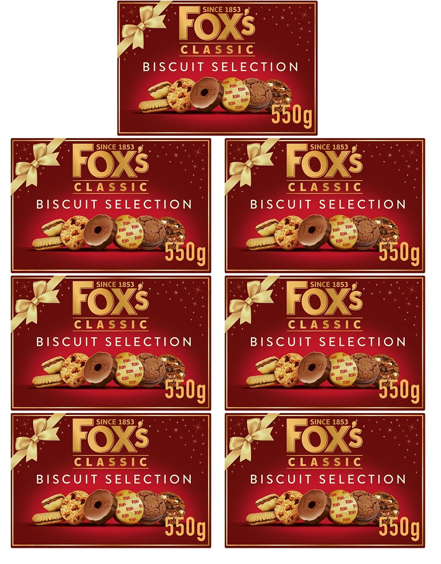 7 x Foxs Classic Biscuit Selection 550G
