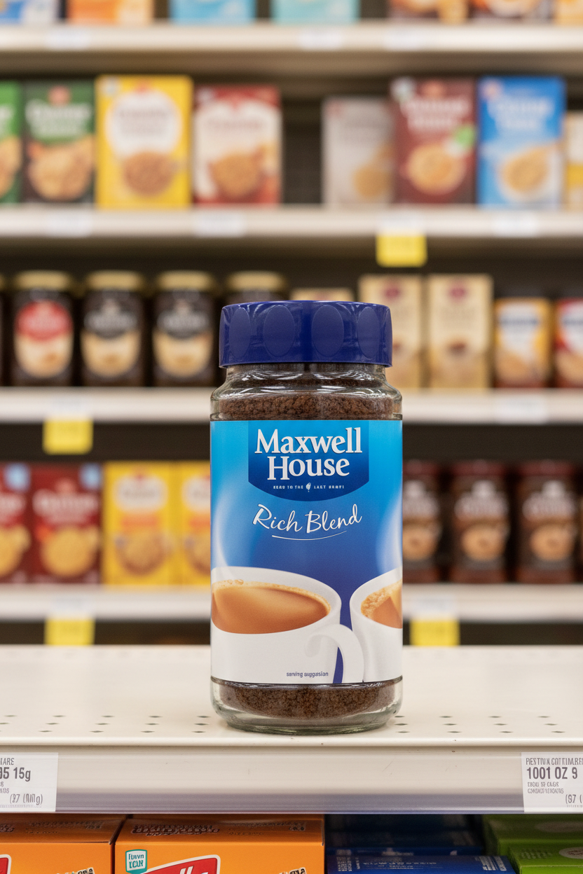 12 x Maxwell House Rich Blend Instant Coffee 100G