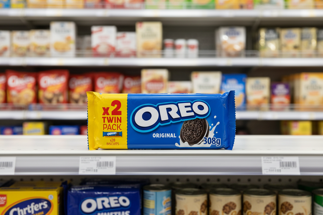 8 x Oreo Original Cookies 308G Twin