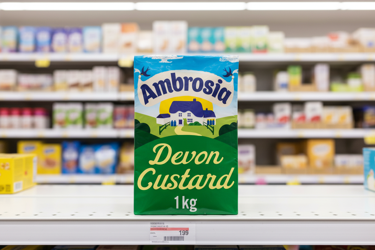 12 x Ambrosia Devon Custard - 1KG