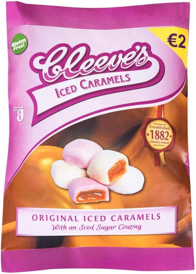 12 x Cleeves Iced Caramels 130G