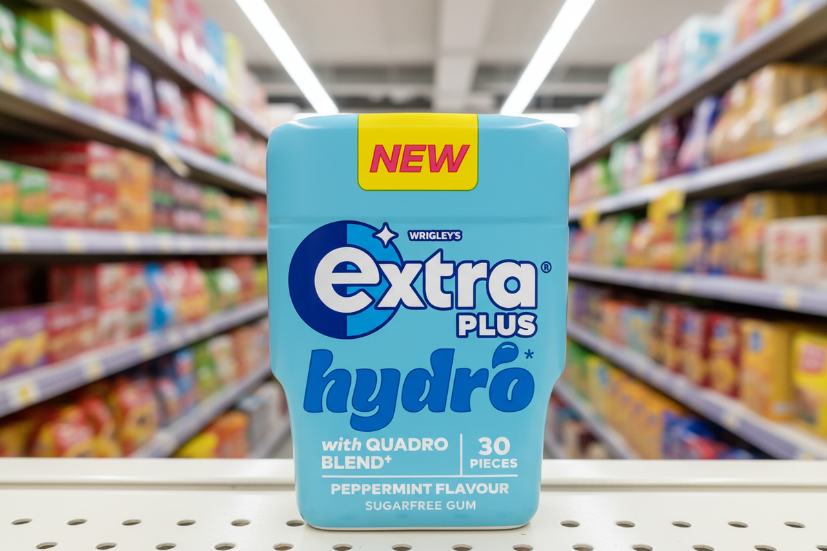 6 X Extra Plus Chill Peppermint Chewing Gum - 30 Piece