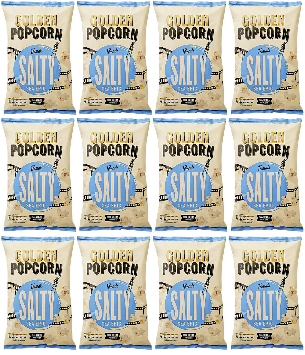 12 x Golden Popcorn Salty - 60GM