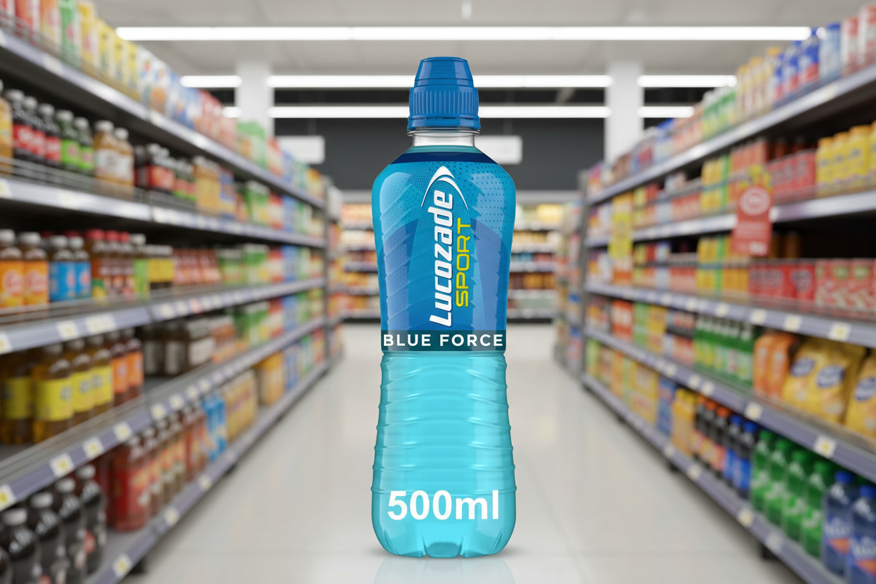 12 x Lucozade Sport Blue Force - 500ML