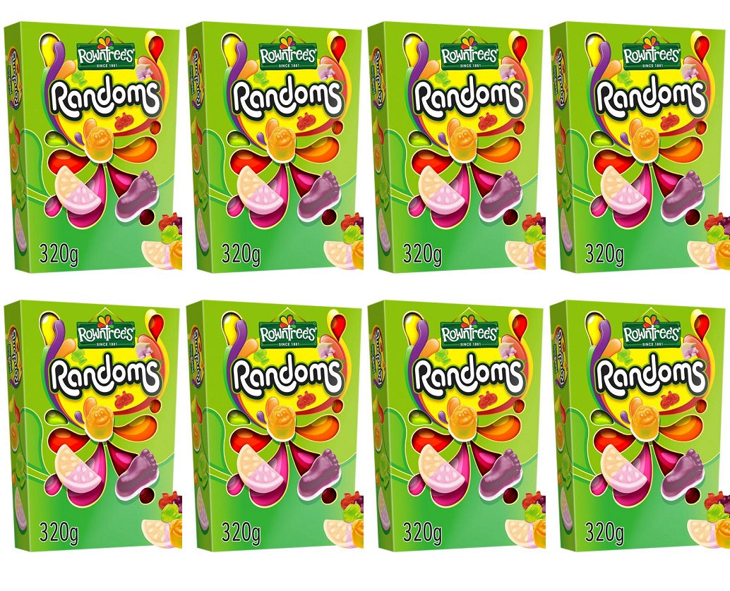 8 x Rowntrees Randoms Carton - 320GM