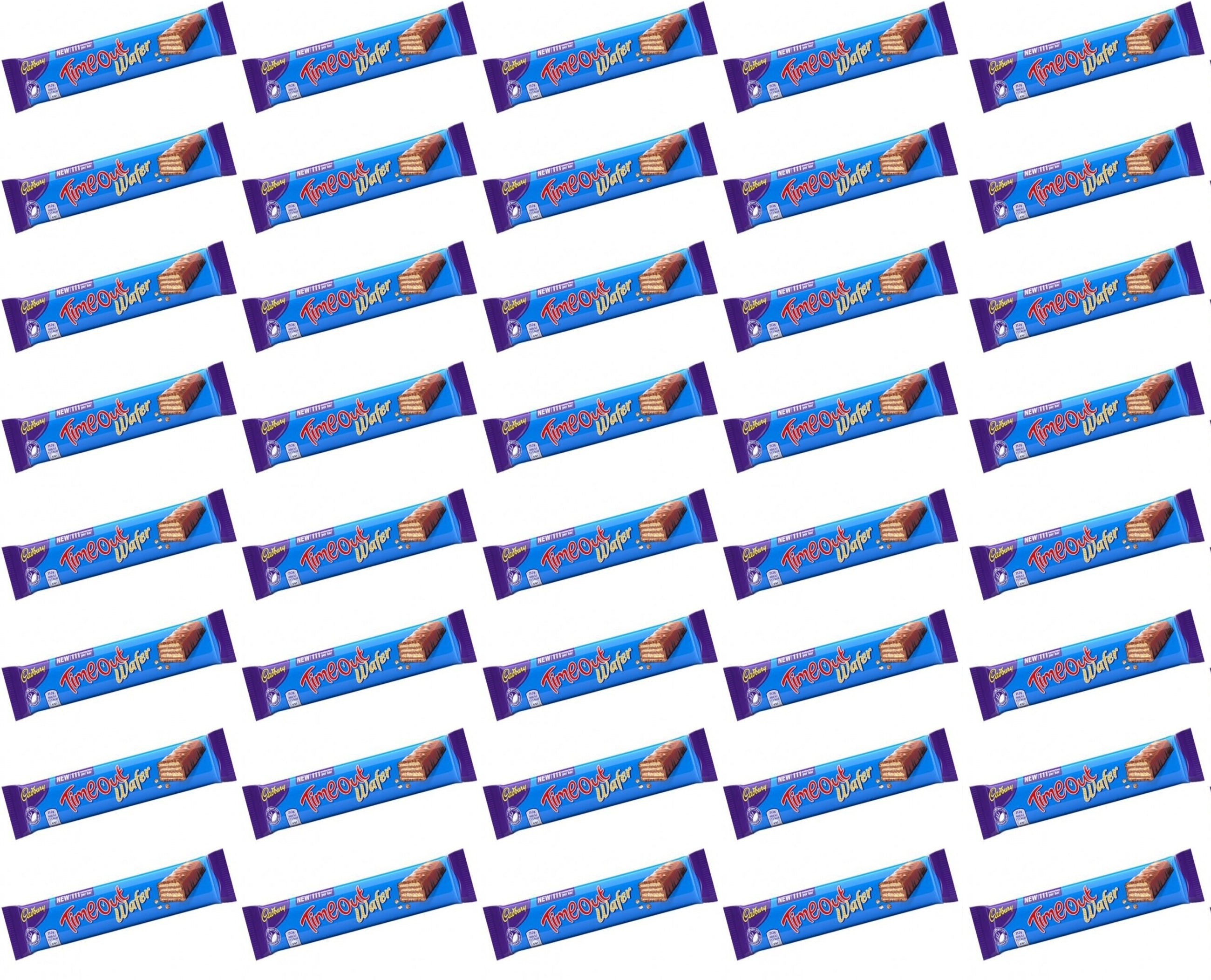 40 x Cadbury Timeout Wafer Bar 20.2G