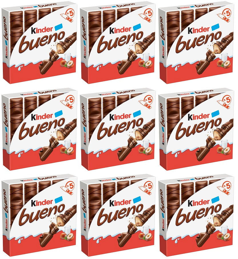 9 x Kinder 5 Bueno 107.5G