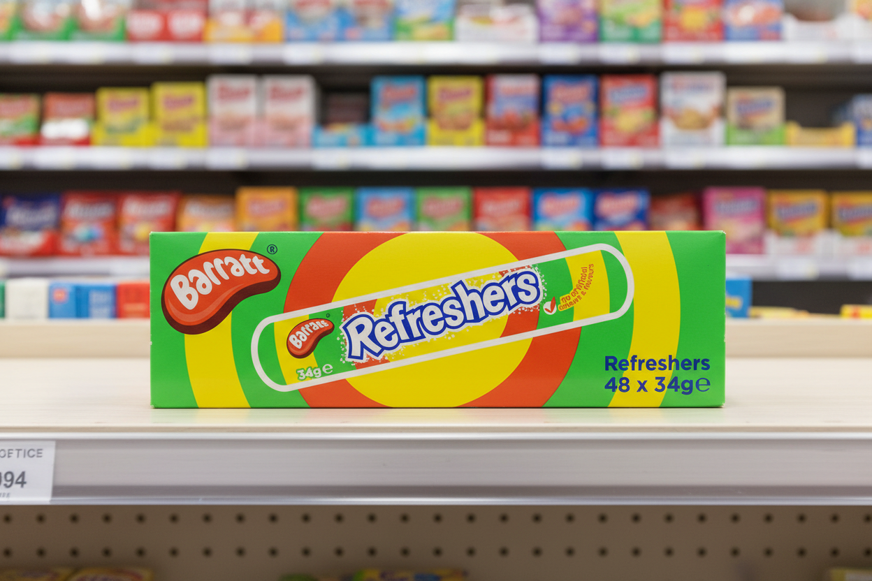 48 x Barratt Refreshers Rolls 34G