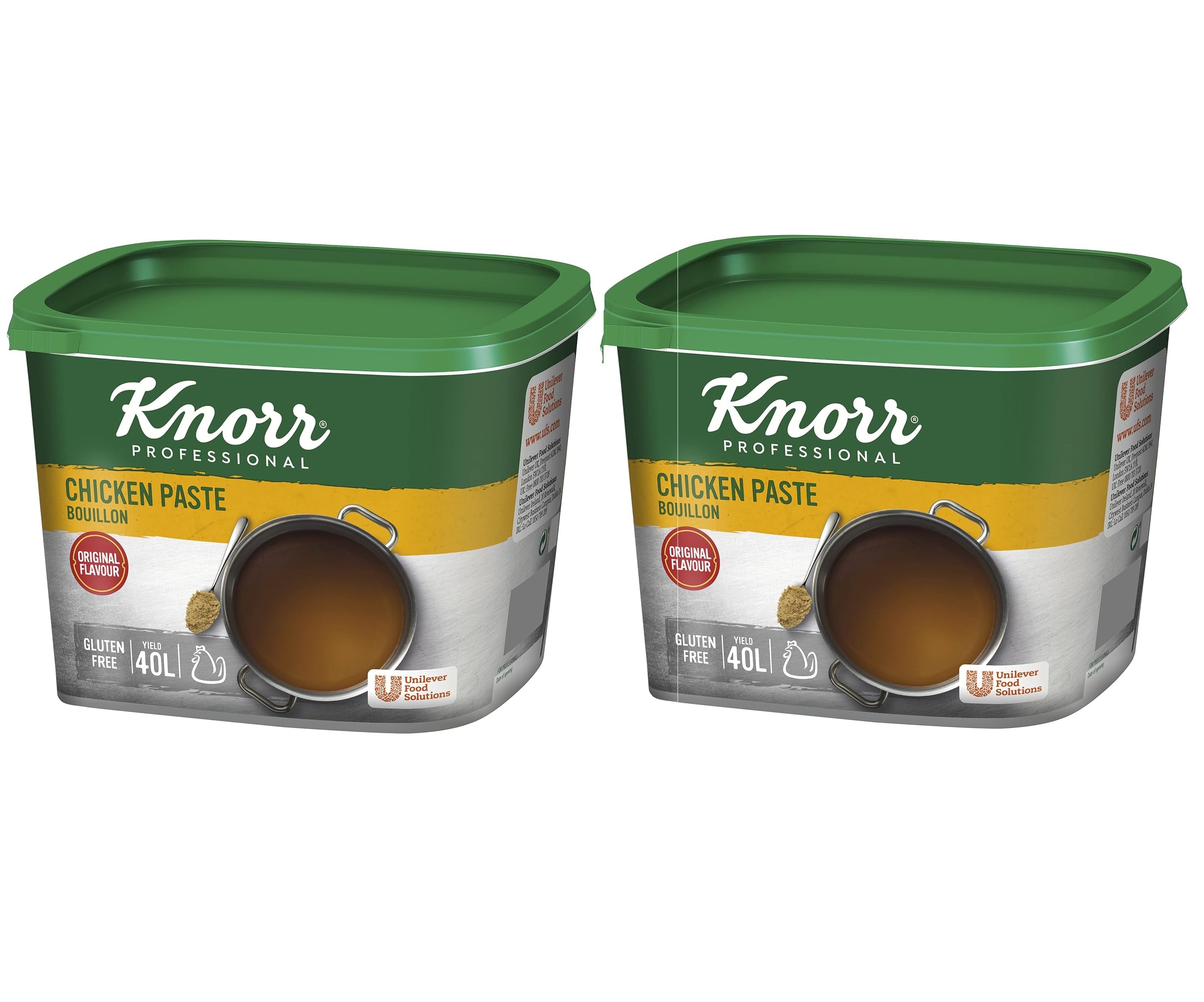 2 x Knorr Professional Chicken Paste Bouillon 880G