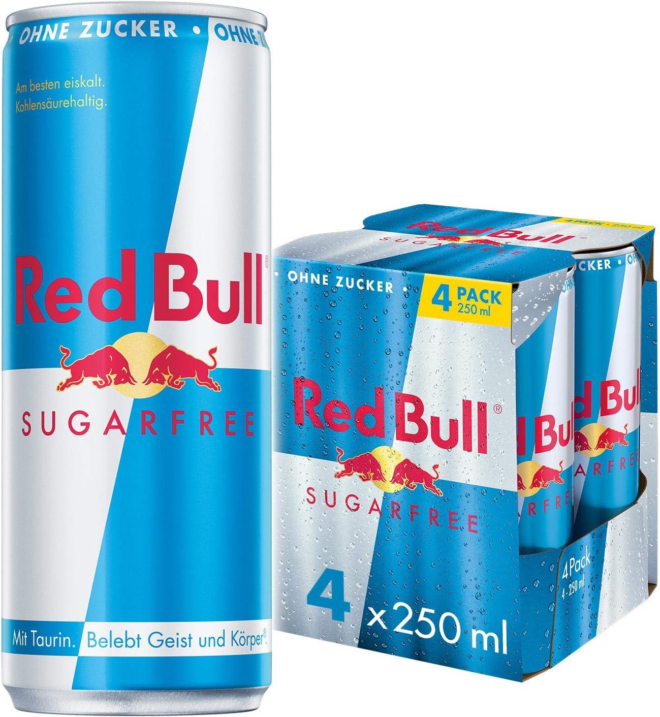 6 x Red Bull Sugar Free 4 X 250Ml
