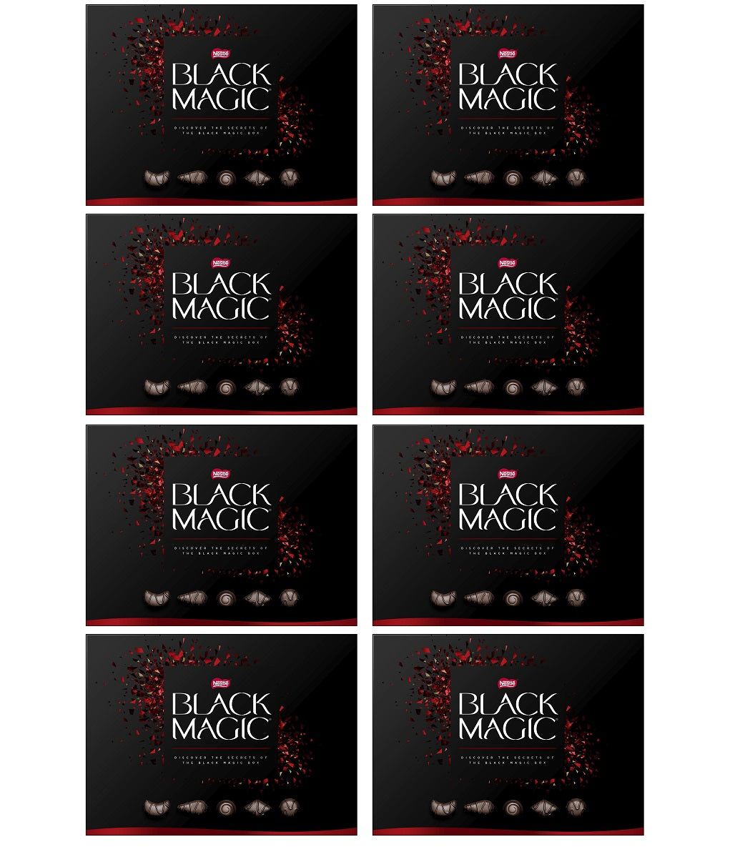 8 x Black Magic Small Box - 174GM