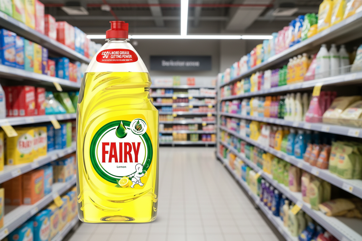 8 x Fairy Liquid Lemon - 1015ML