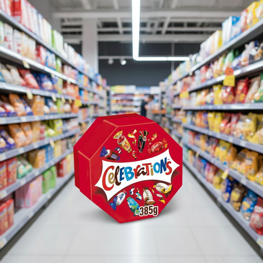 6 x Celebrations Chocolate Centerpiece Gift Box - 385GM