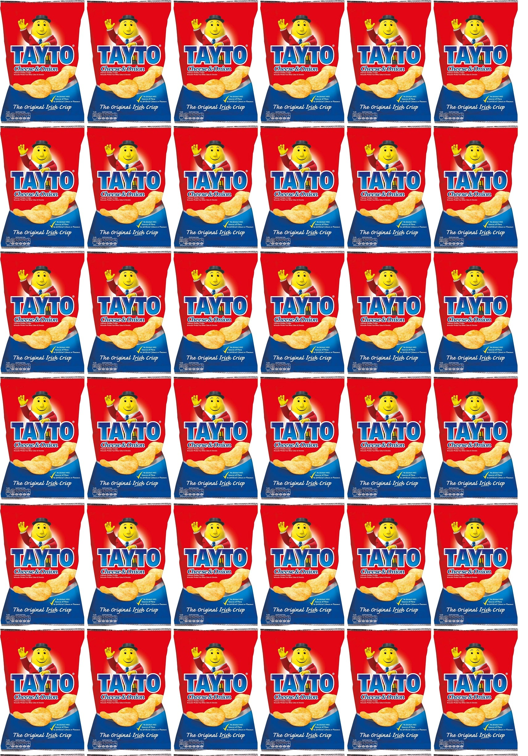 36 x Tayto Cheese and Onion 25g