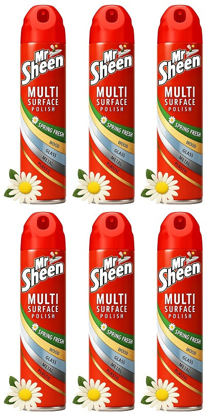 6 x Mr Sheen - 250ML