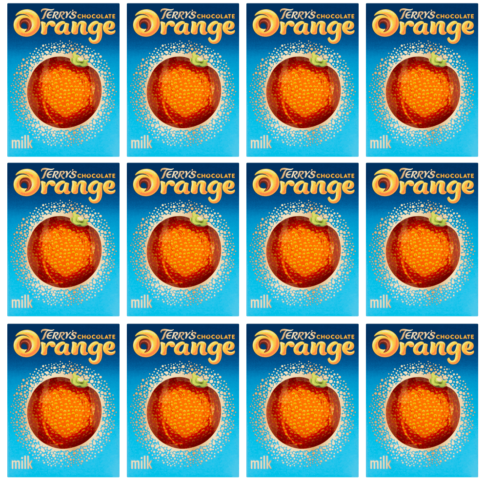 12 x Terrys Milk Chocolate Orange Ball 157Gm