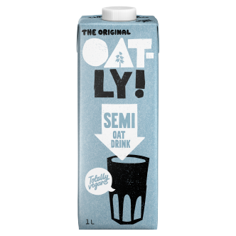 6 x Oatly Oat Drink Semi - 1LTR