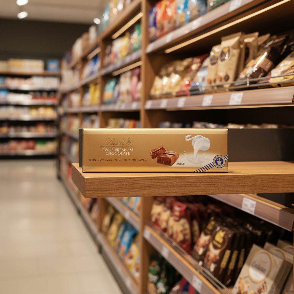 11 x Lindt Gold Swiss Premium Milk Chocolate Bar - 300G