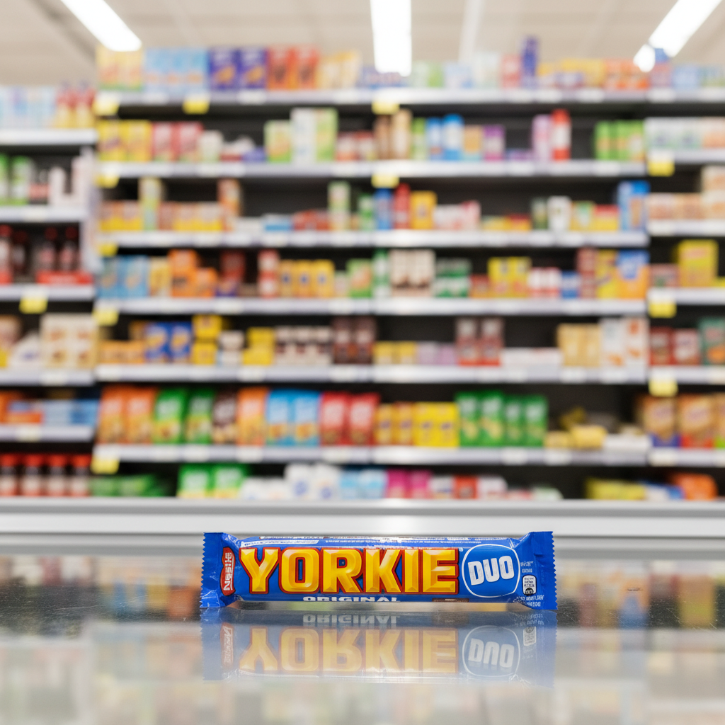24 x Yorkie Milk Chocolate Duo Bar 72G