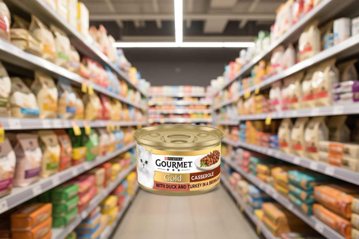 12 X Purina Gourmet Gold Duck And Turkey Casserole 85G