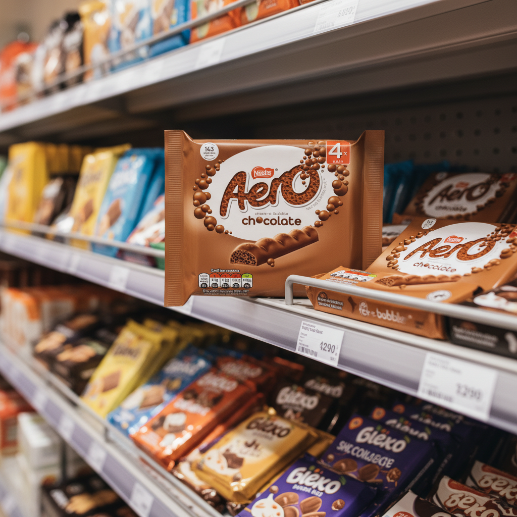 14 x Nestle Aero Milk 4 Pack 4X27Gm