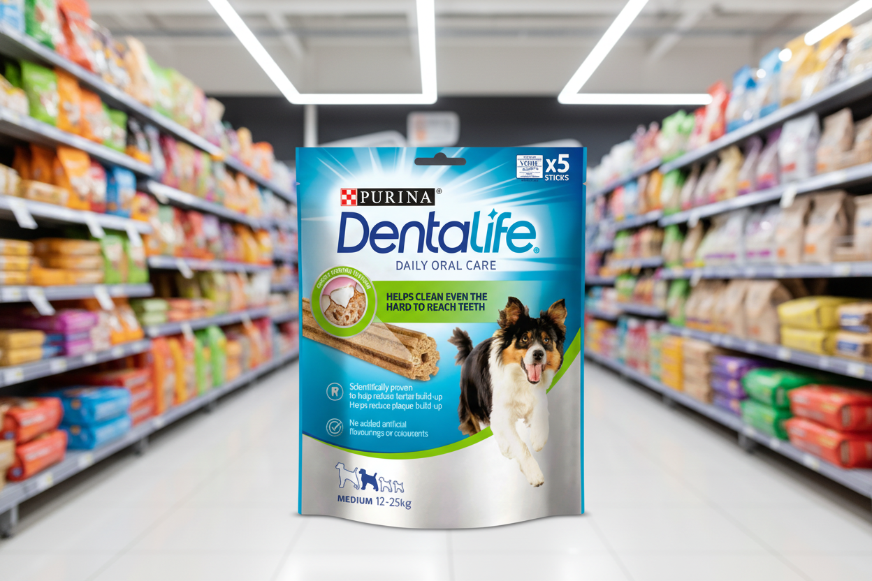6 x Purina Dentalife Medium 5 Stick - 115GM