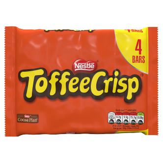 Nestle Toffee Crisp 4Pk Multipack 4X31Gm